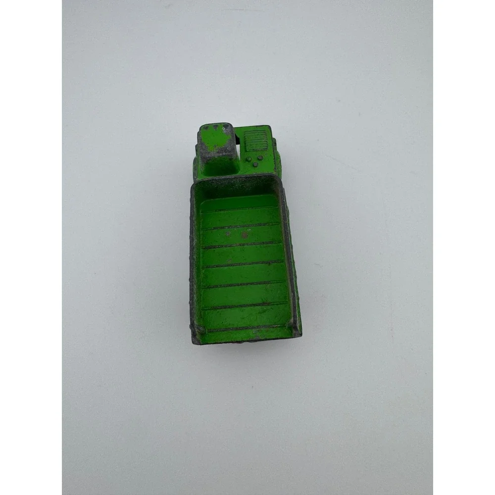 Vintage 1967 Tootsie Toy Diecast Shuttle‎ Truck Green Dump Truck Made in Chicago